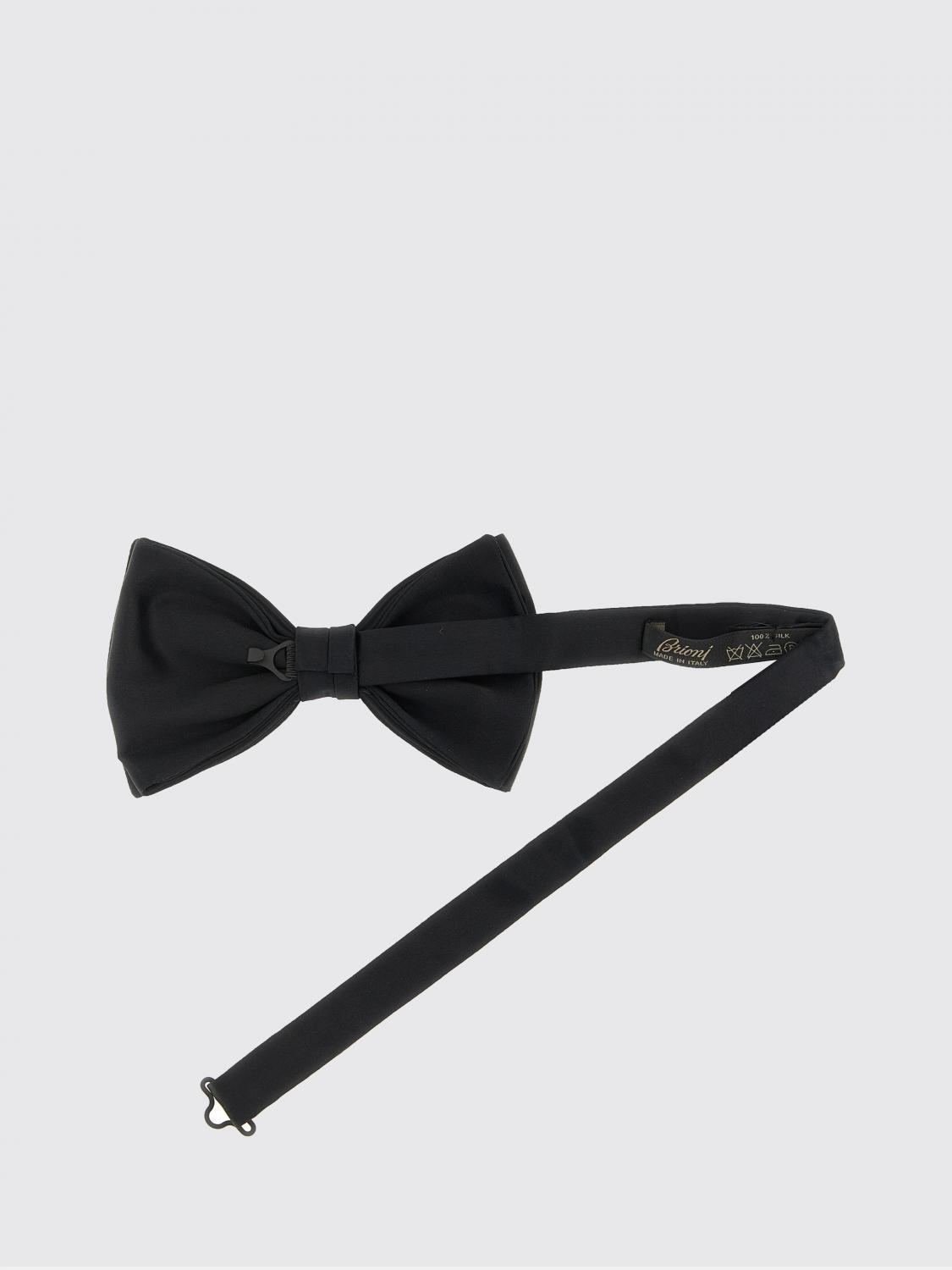 BRIONI 나비 타이: 나비 타이 남성 Brioni, 블랙 - Img 2