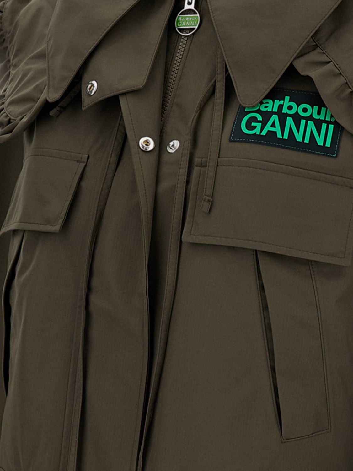 BARBOUR MANTEL: Mantel damen Barbour, Grün - Img 4