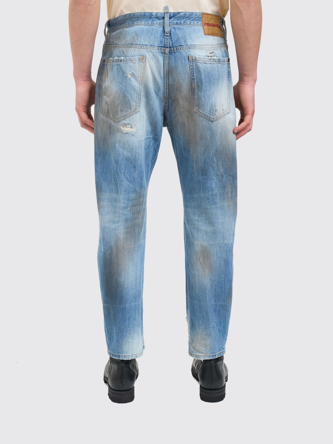 DSQUARED2 JEANS: Jeans uomo Dsquared2, Denim - Img 2