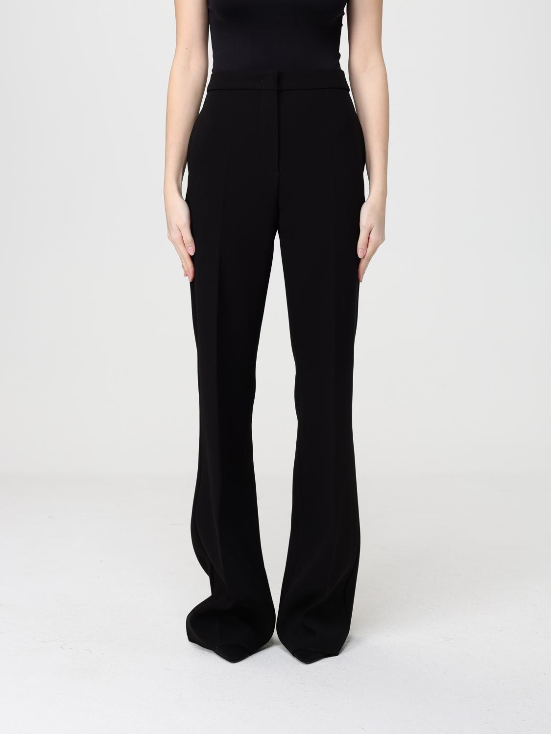 MAX MARA STUDIO PANTALONI: Pantaloni flared sartoriali Max Mara Studio, Nero - Img 1