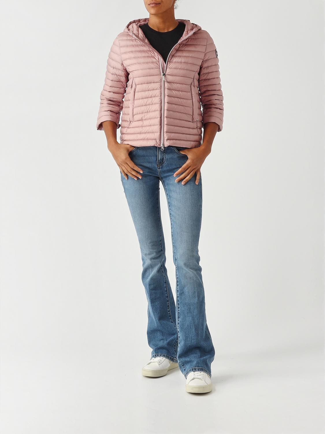 COLMAR CHAQUETA: Plumífero con capucha de nailon Colmar, Rosa - Img 2