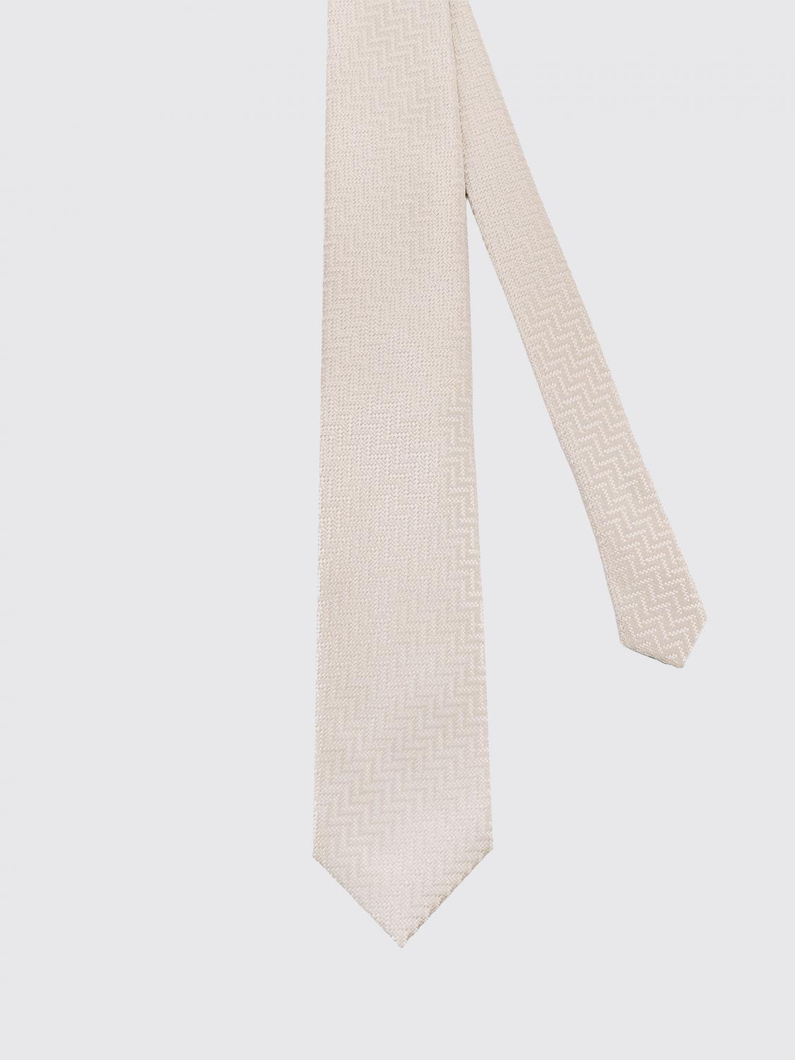 TOM FORD CORBATA: Corbata de seda jacquard Tom Ford, Hielo - Img 2
