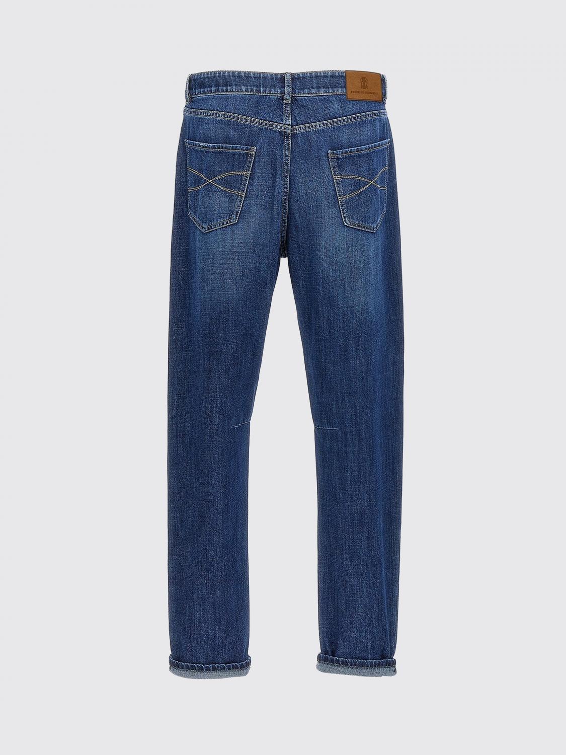 BRUNELLO CUCINELLI JEANS: Slim Fit Denim Jeans Brunello Cucinelli, Denim - Img 3