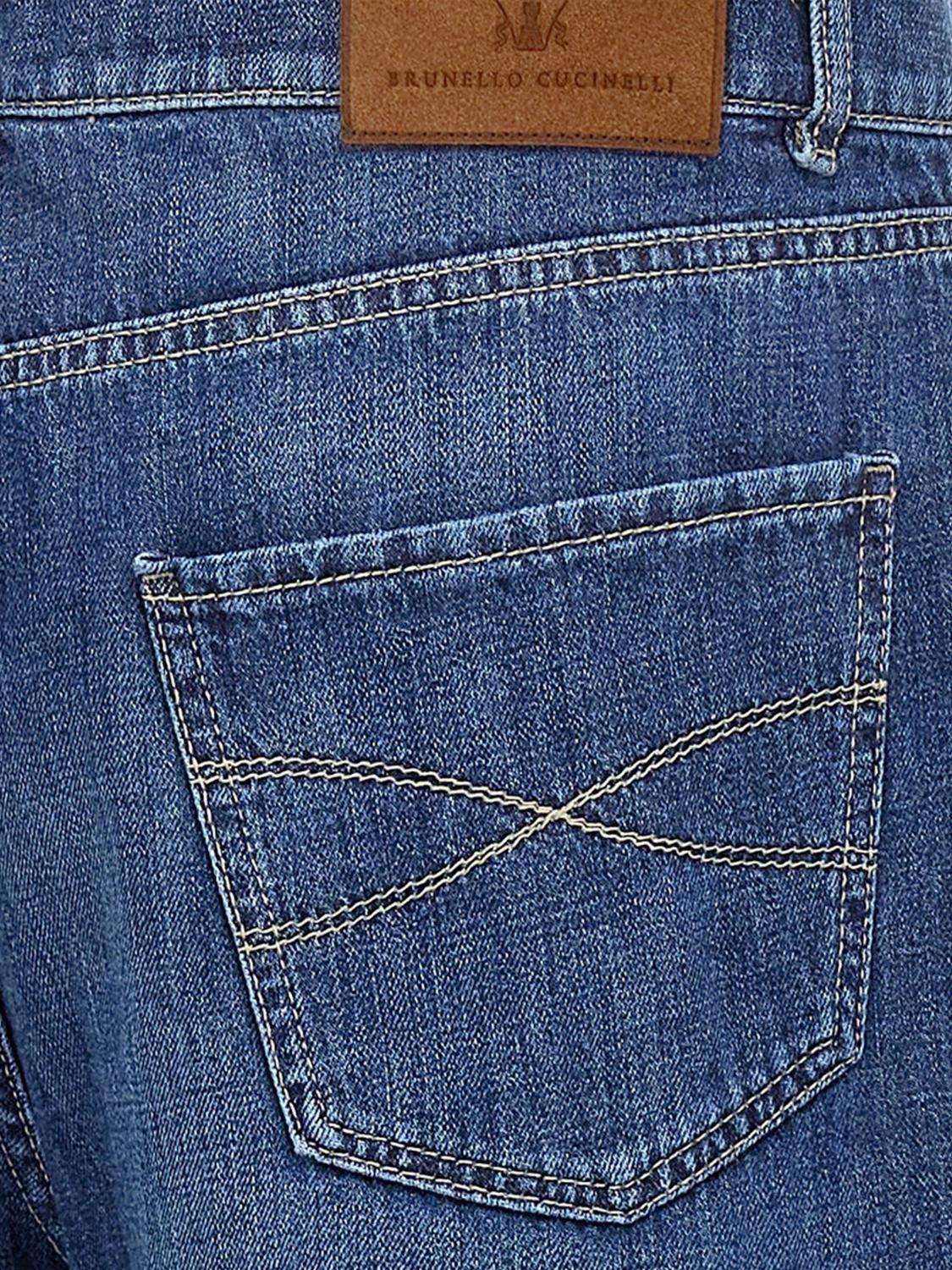 BRUNELLO CUCINELLI JEANS: Slim Fit Denim Jeans Brunello Cucinelli, Denim - Img 4