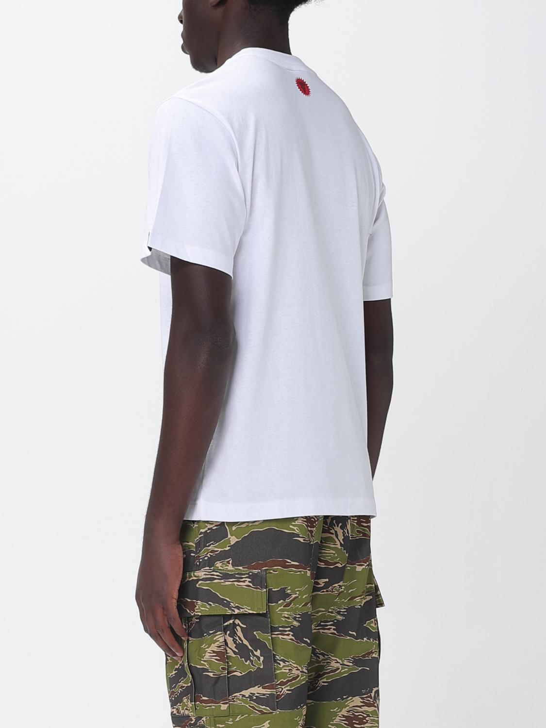 ICECREAM T-SHIRT: T-shirt in cotone con logo Icecream, Bianco - Img 2