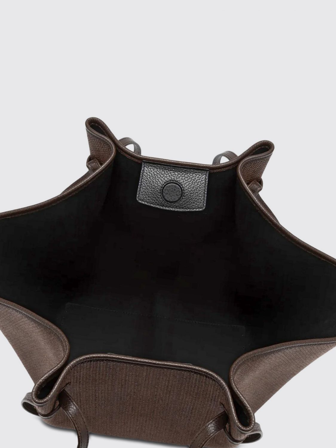 YUZEFI BORSA A SPALLA: Borsa Mochi Yuzefi in pelle , Marrone - Img 3