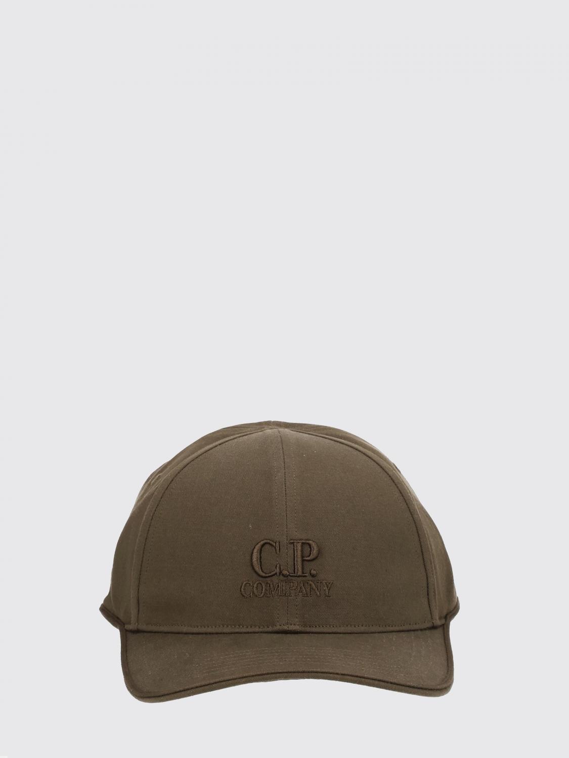 C.P. COMPANY HAT: Cotton Hat With Embroidered Logo C.P. Company, Green - Img 2