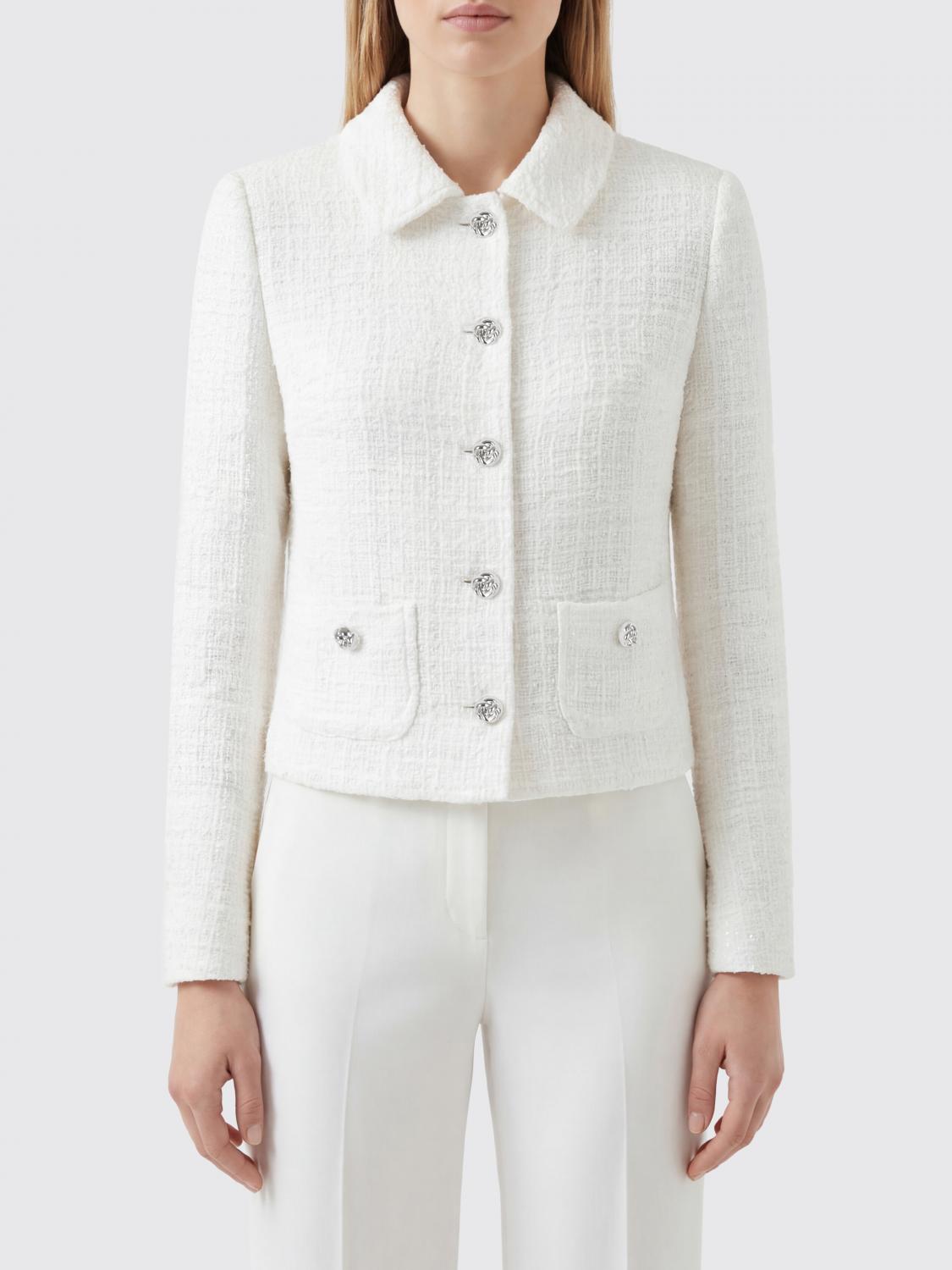 TAGLIATORE GIACCA: Blazer a monopetto Tagliatore, Bianco - Img 1