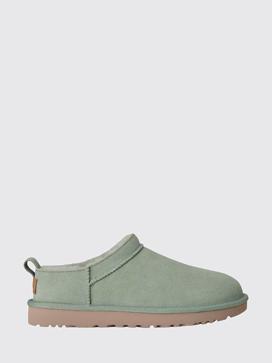 UGG STIEFEL: Classic Micro Stiefeletten UGG aus Wildleder, Grün - Img 1