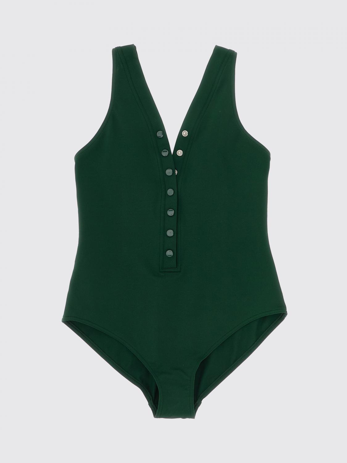 ERES BAÑADOR: Traje de baño de una pieza Eres de nailon, Verde - Img 2