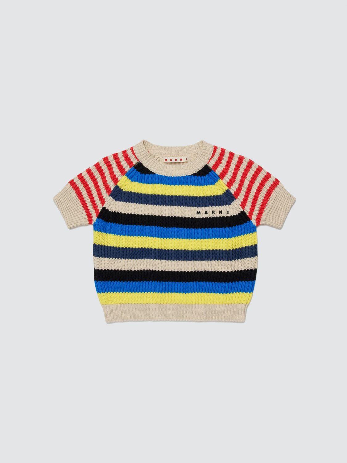 MARNI PULLOVER: Marni Rundhals-Pullover aus Baumwolle, Fa01 - Img 1