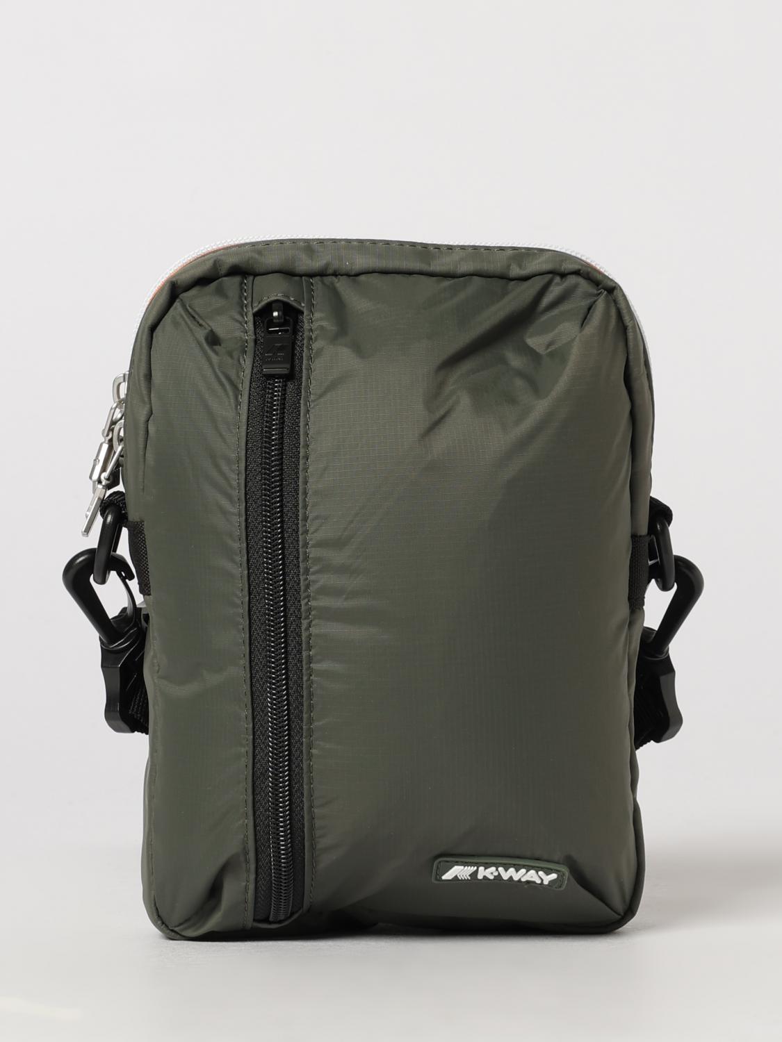 K-WAY TASCHE: Barbiton Tasche aus wasserdichtem Ripstop-Nylon K-Way, Sauergrün - Img 1