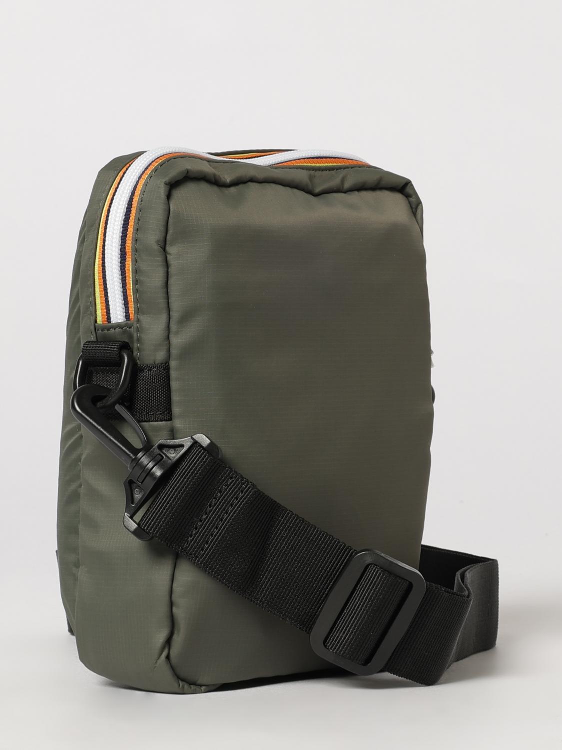 K-WAY TASCHE: Barbiton Tasche aus wasserdichtem Ripstop-Nylon K-Way, Sauergrün - Img 2
