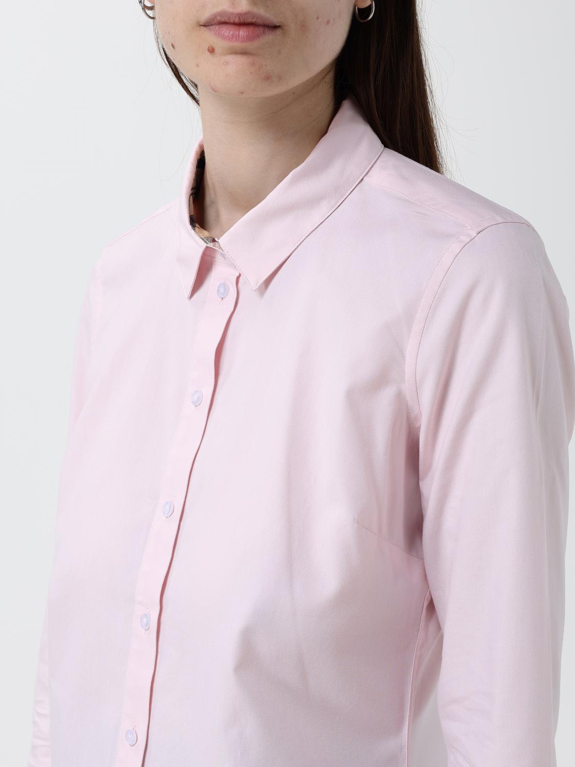 BARBOUR CAMICIA: Camicia classica Barbour in cotone , Rosa - Img 3