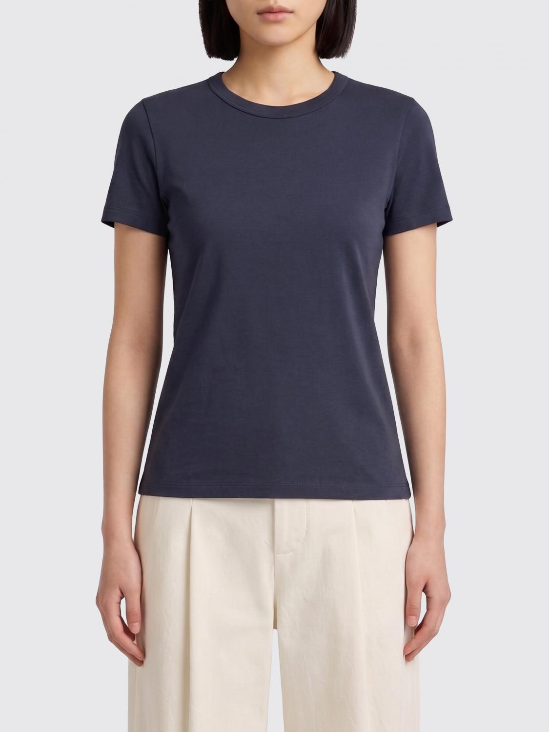 BRUNELLO CUCINELLI T-SHIRTS: T-shirts in cotone Brunello Cucinelli, Oceano - Img 1