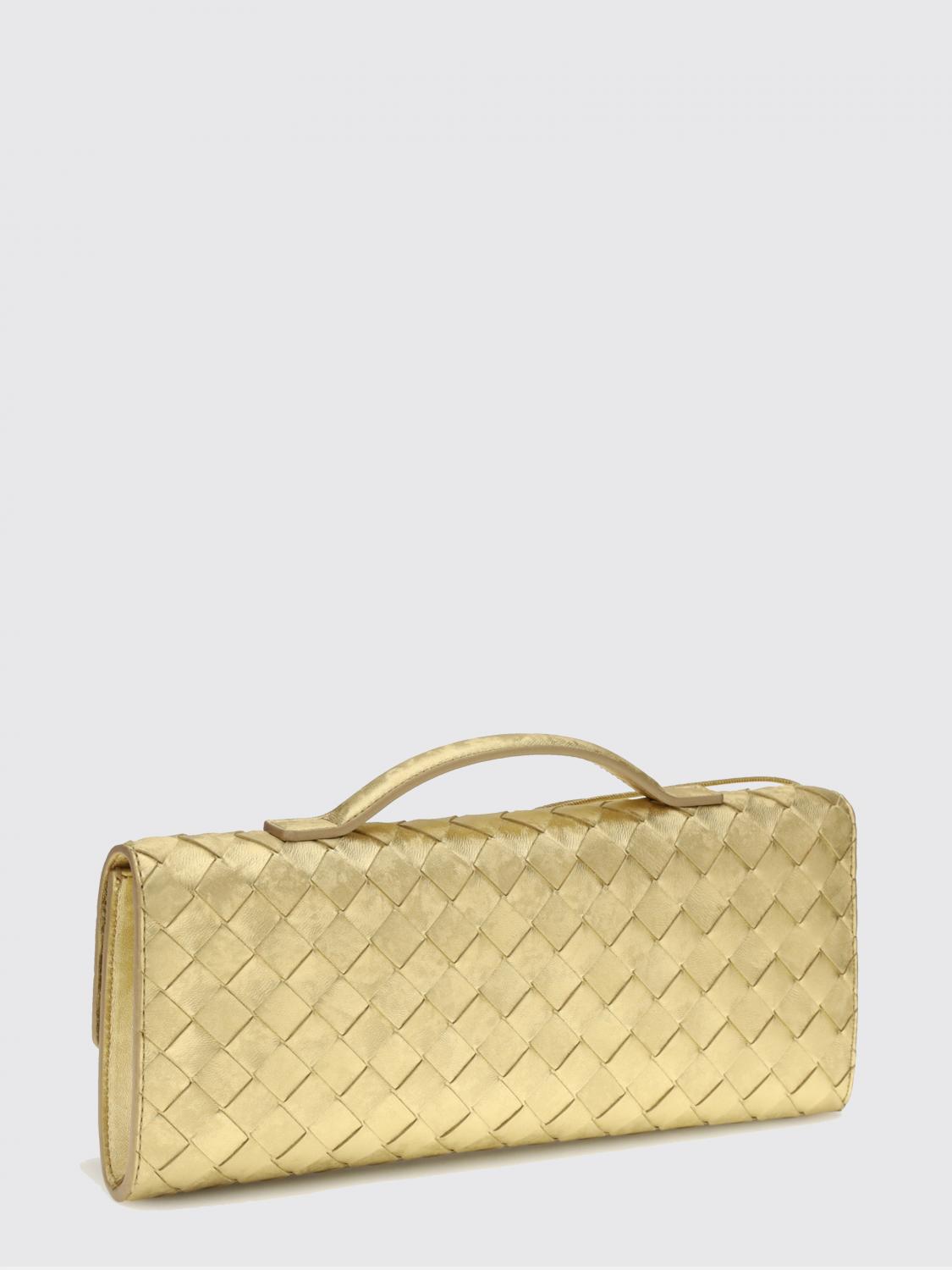 BOTTEGA VENETA CLUTCH: Clutch donna Bottega Veneta, Oro - Img 2