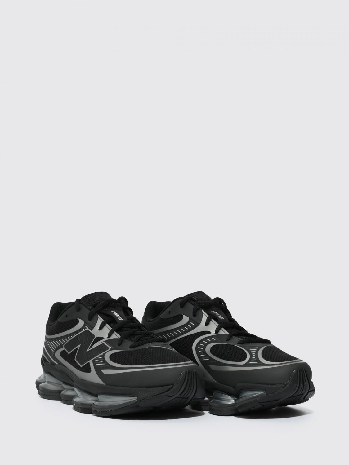NEW BALANCE スニーカー: New Balance ABZORB 2000 メッシュラバースニーカー, ブラック - Img 2
