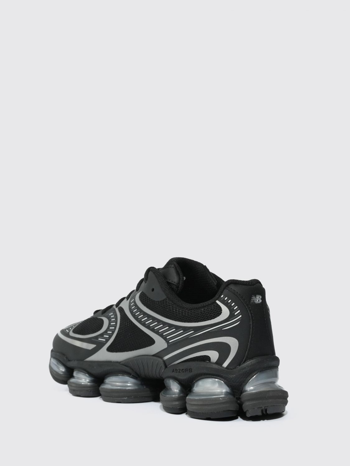 NEW BALANCE スニーカー: New Balance ABZORB 2000 メッシュラバースニーカー, ブラック - Img 3