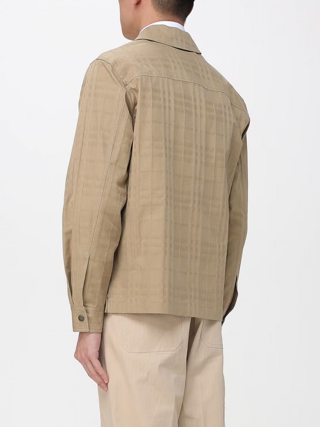BURBERRY SHIRT: Classic Cotton Shirt Burberry, Beige - Img 2