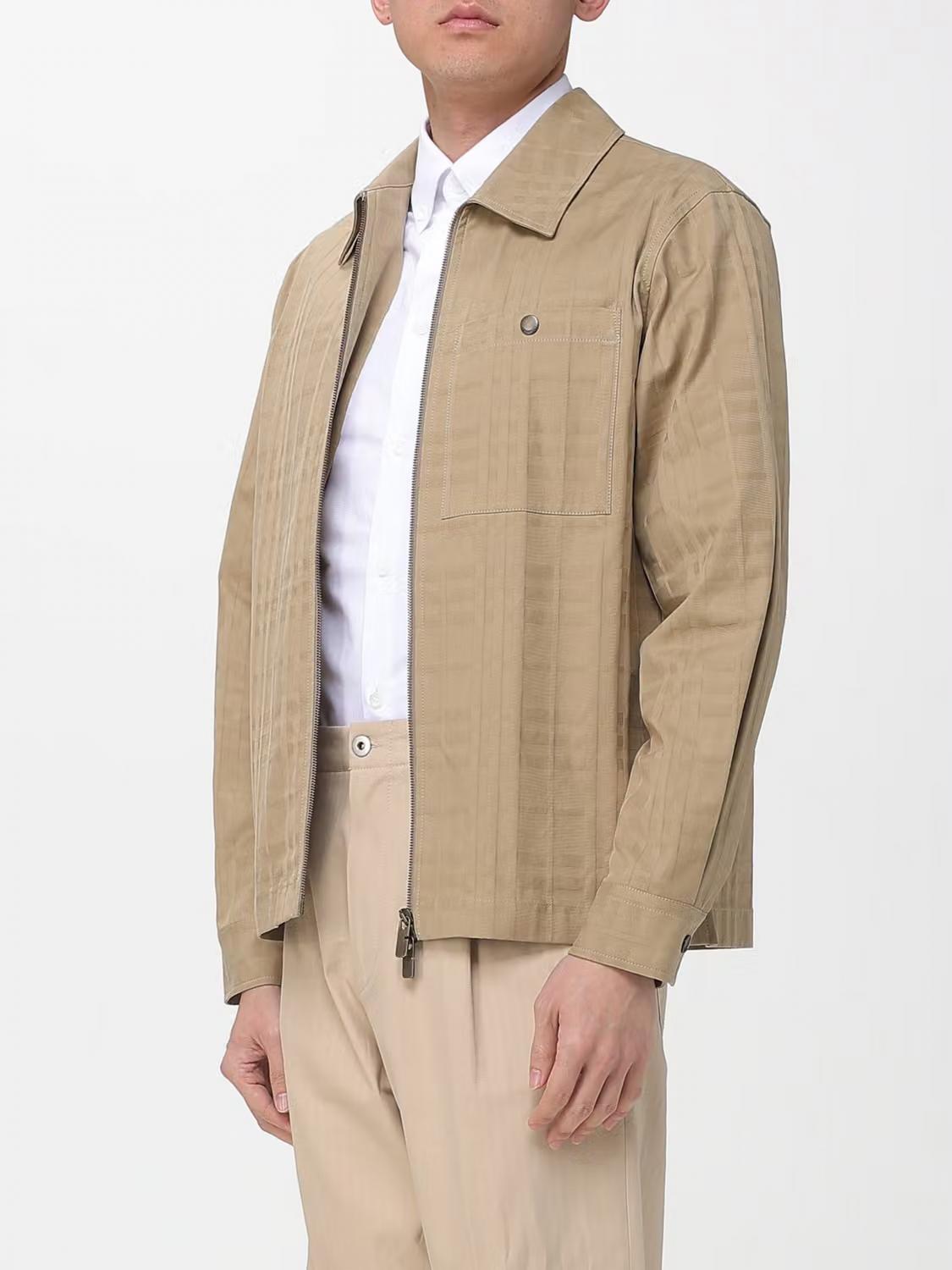 BURBERRY SHIRT: Classic Cotton Shirt Burberry, Beige - Img 3