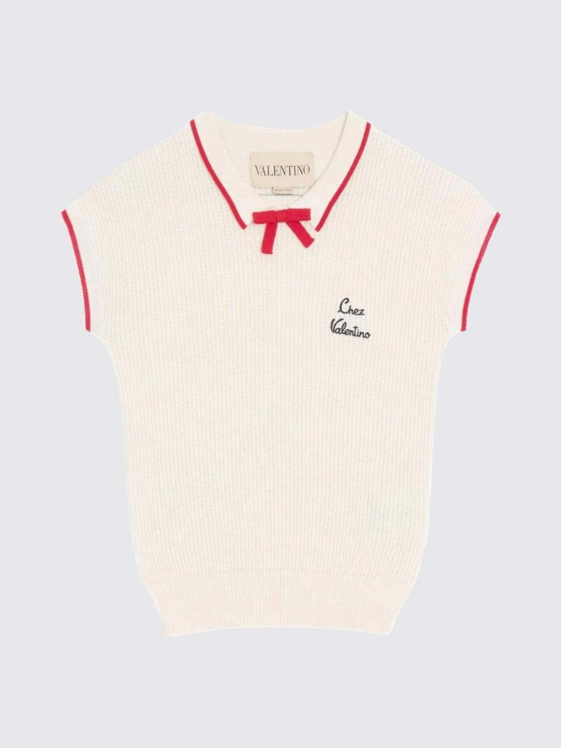 VALENTINO POLO: Polo in misto cotone con logo Valentino, Fantasia - Img 3