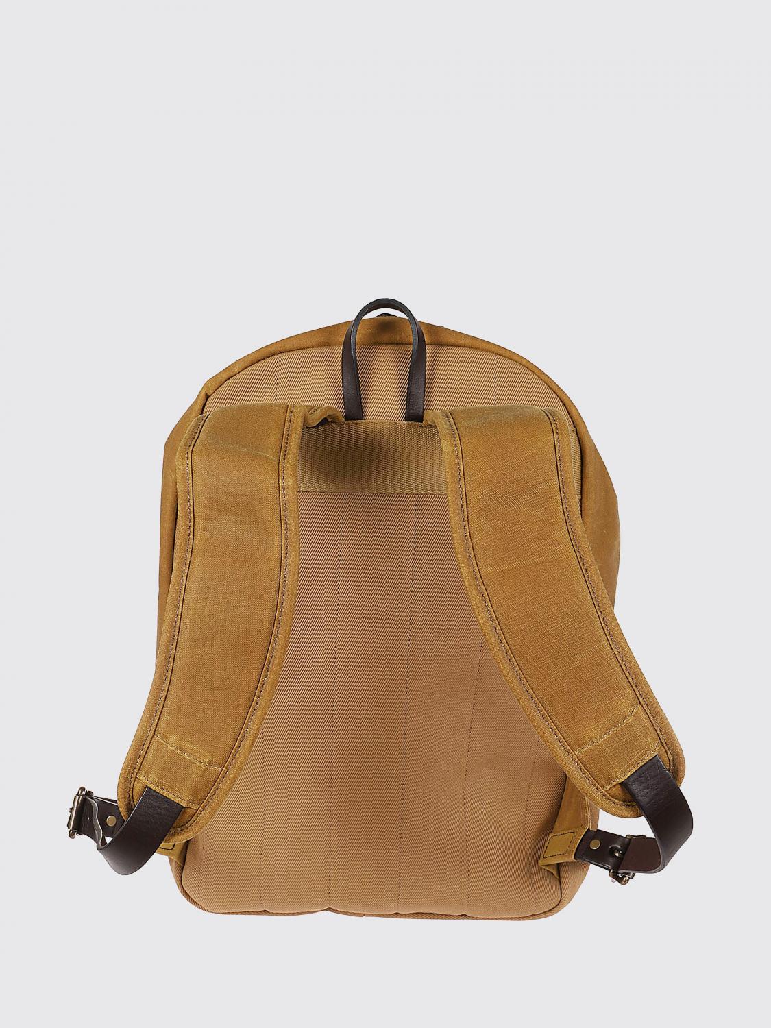 FILSON 백팩: Filson 저니맨 오일 코튼 트윌 백팩, 브라운 - Img 2