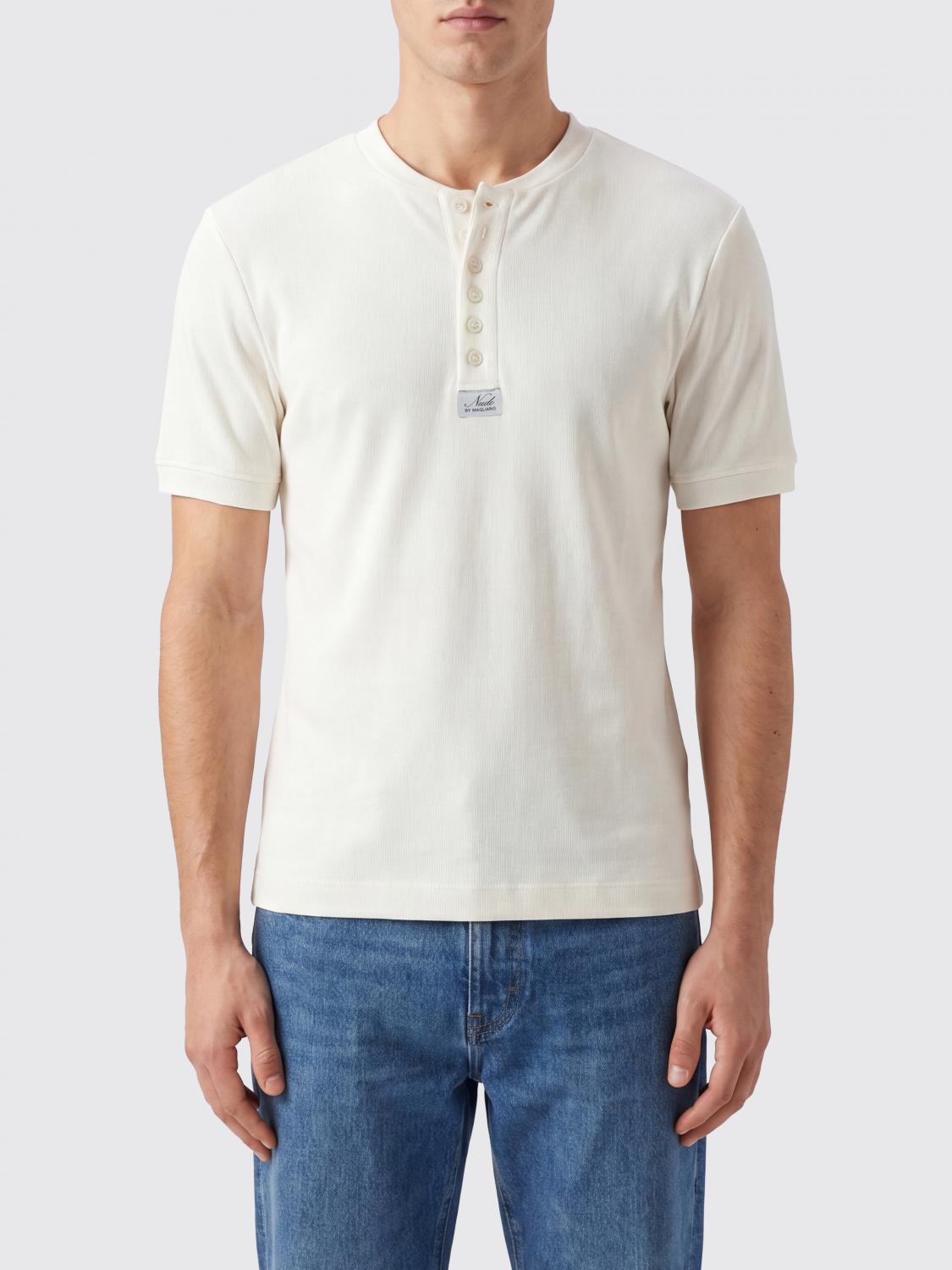 MAGLIANO PULLOVER: Baumwollstrick Magliano, Weiß - Img 1