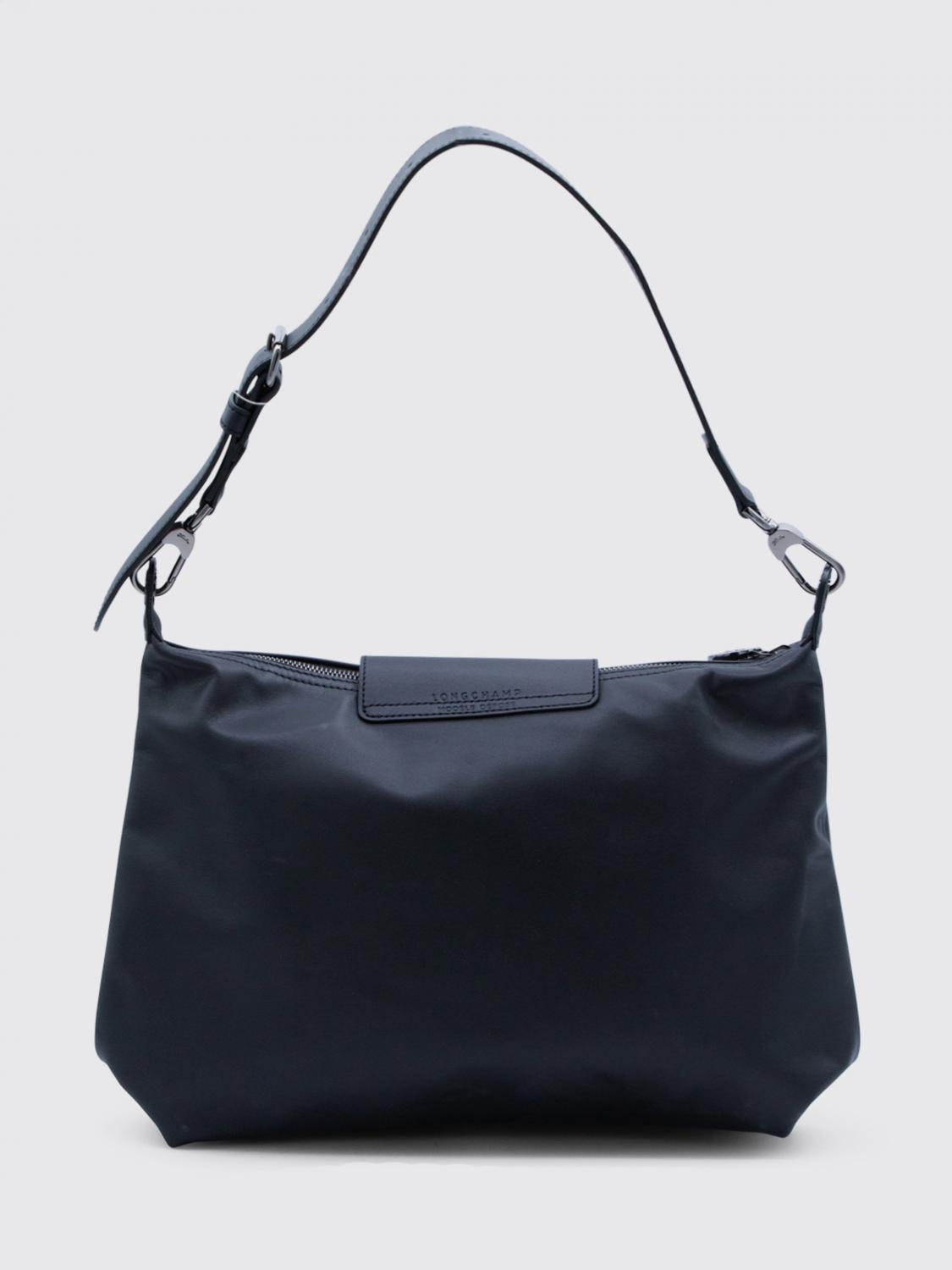 LONGCHAMP SCHULTERTASCHE: Handtasche damen Longchamp, Schwarz - Img 2