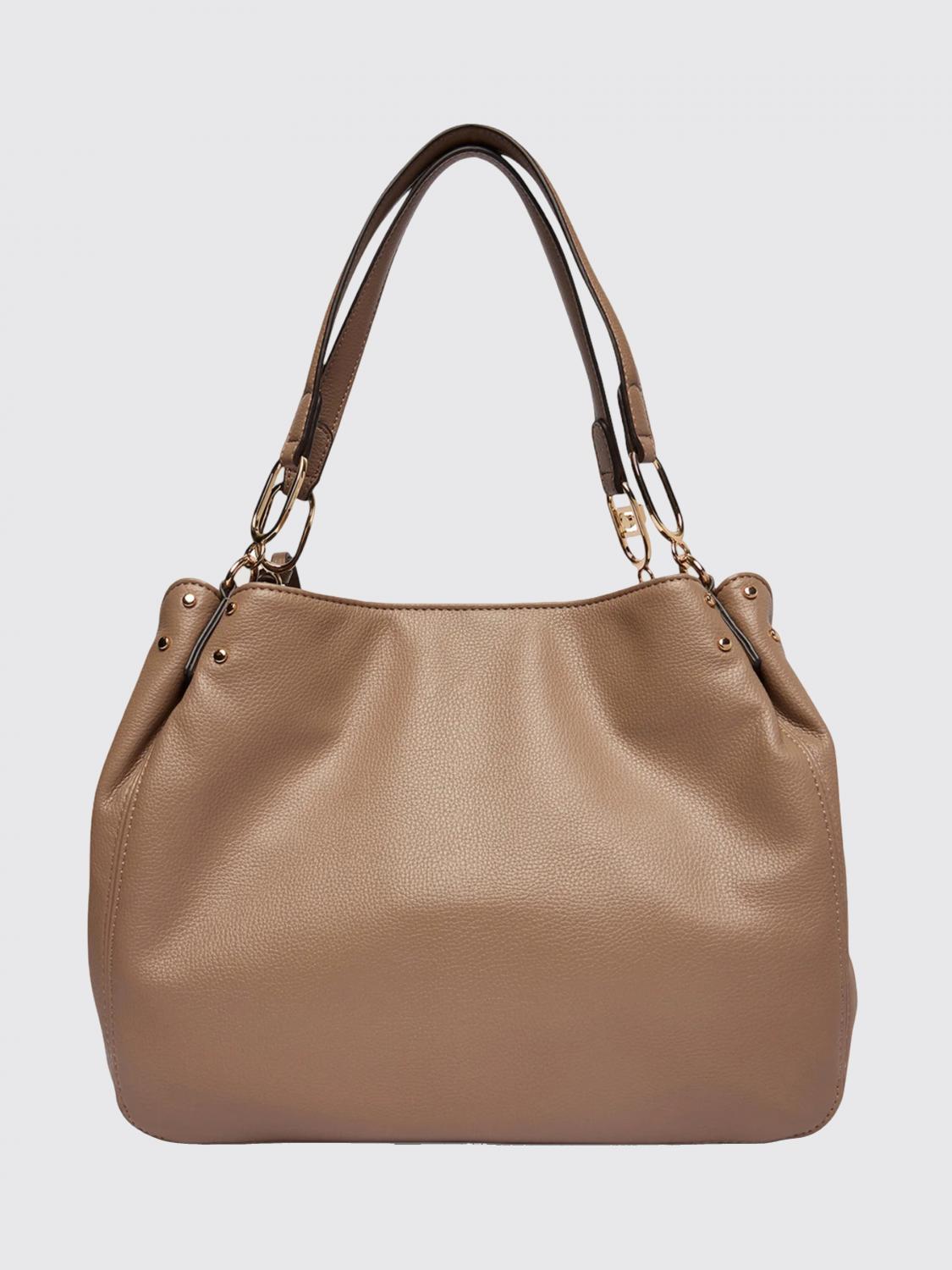 LIU JO BORSA A SPALLA: Borsa Cirry Liu Jo in pelle sintetica a grana , Cammello - Img 3