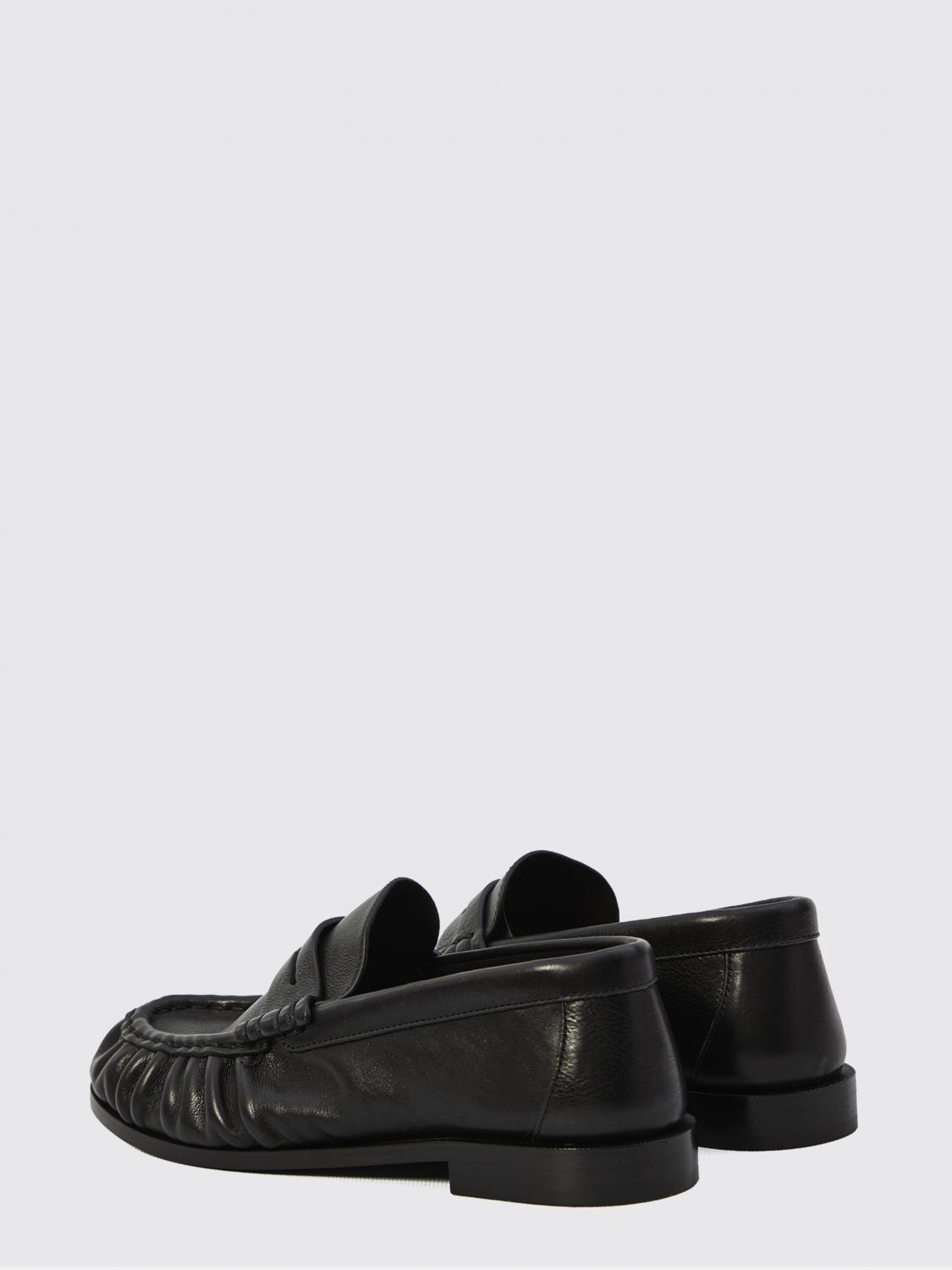 SAINT LAURENT MOCASSINI: Mocassino Le Loafer Saint Laurent in pelle conciata al vegetale , Nero - Img 3