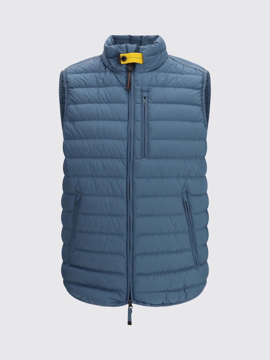 PARAJUMPERS 정장 조끼: Parajumpers 폴리에스터 태피터 패딩 퀼팅 베스트, 마린 - Img 2