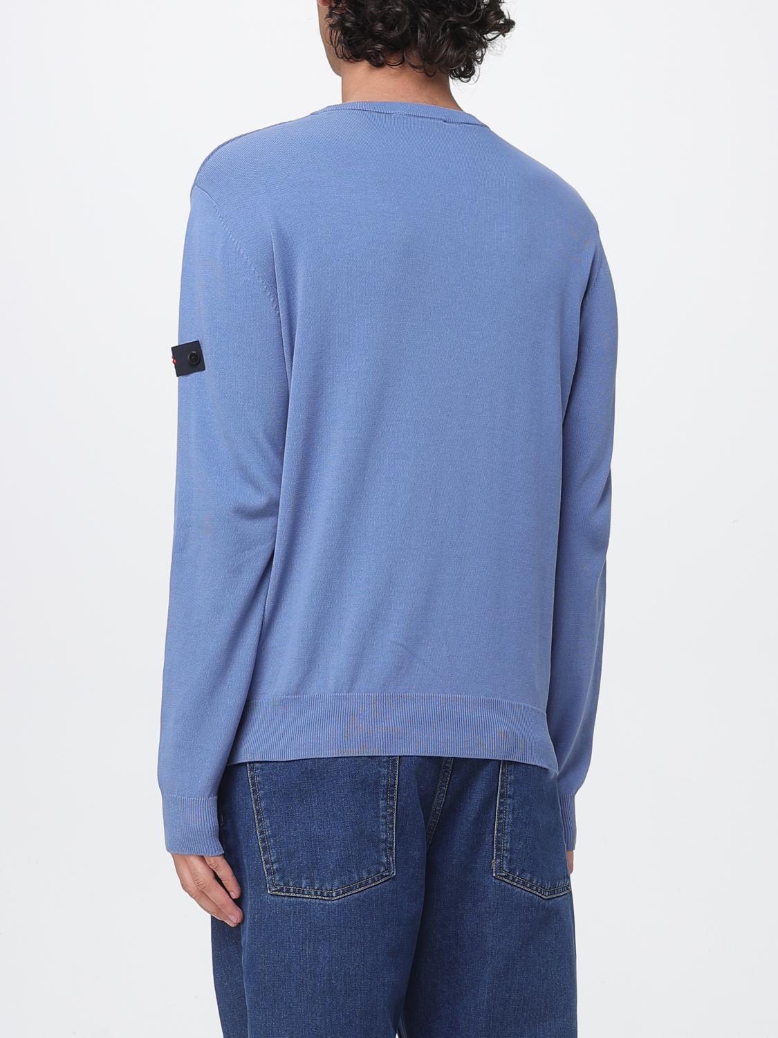 PEUTEREY PULLOVER: Baumwoll-Rundhalspullover Peuterey, Avion - Img 2