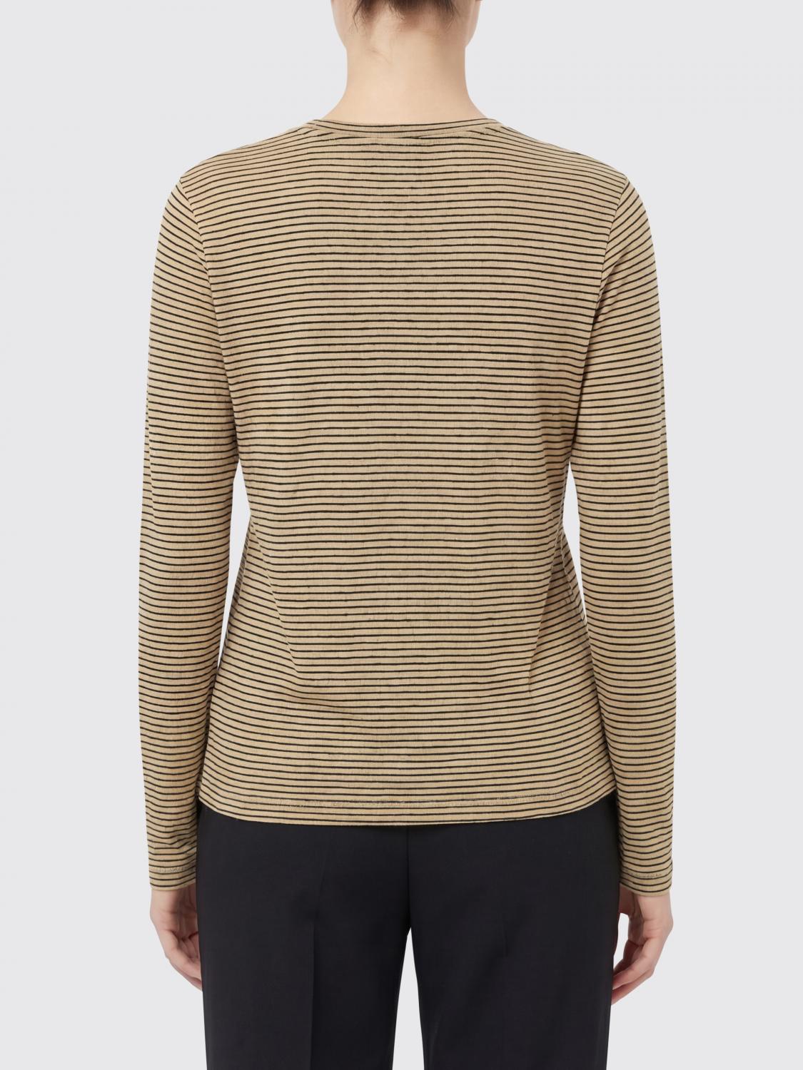 ISABEL MARANT ETOILE T-SHIRTS: T-shirts in cotone a righe Isabel Marant Etoile, Beige - Img 2