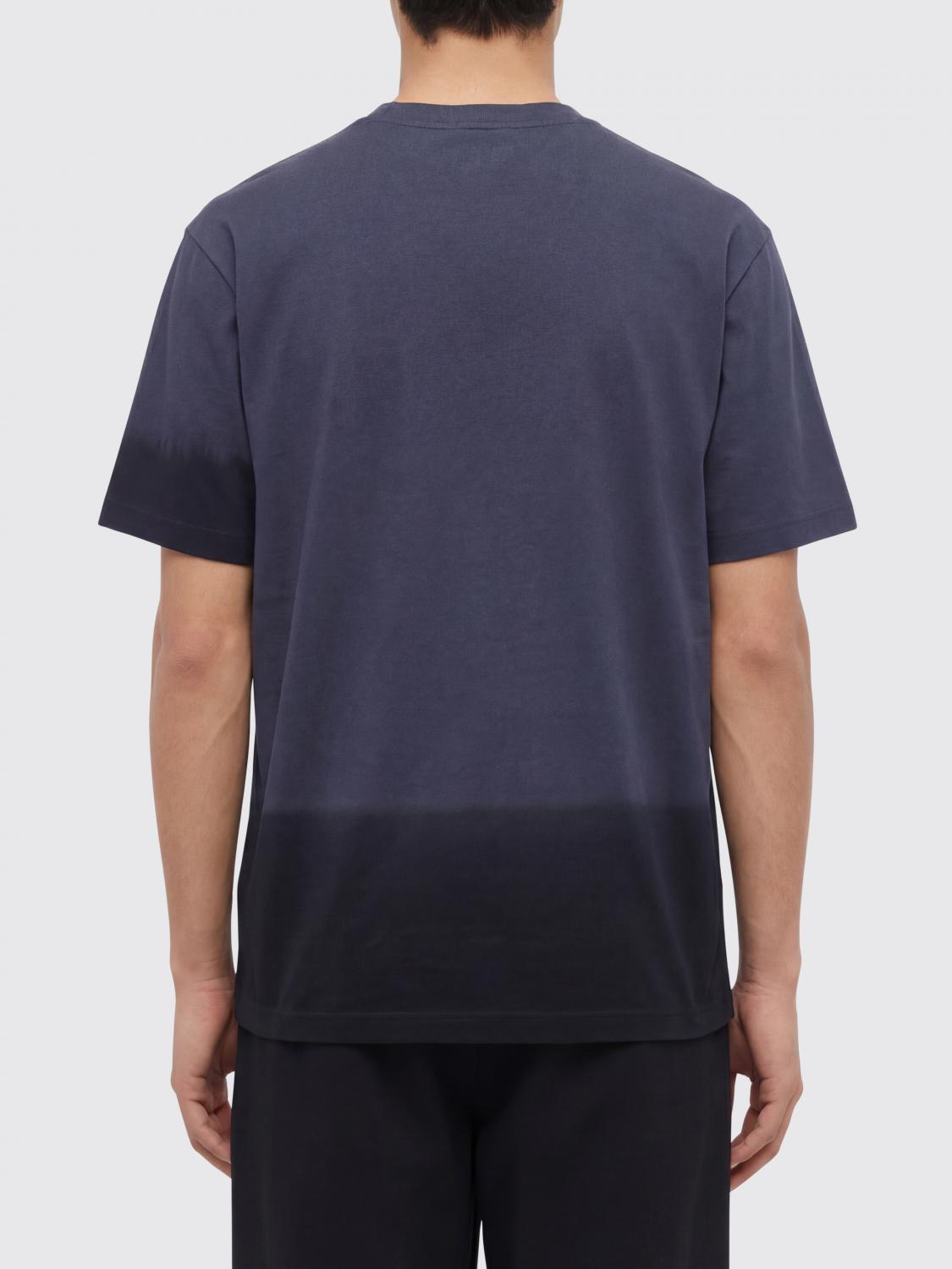 Y-3 CAMISETA: Camiseta bicolor Y-3 de algodón, Gris - Img 2