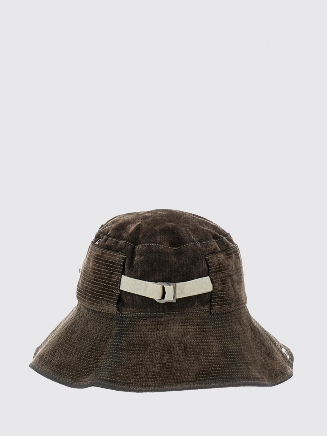 JACQUEMUS 帽子: Jacquemus Le Bob De-Nîmesキルティングベルベットハット, グリーン - Img 2