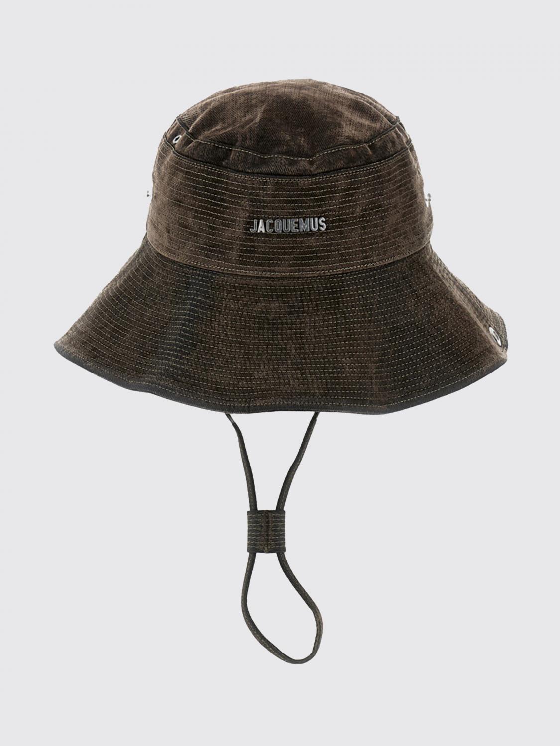 JACQUEMUS 帽子: Jacquemus Le Bob De-Nîmesキルティングベルベットハット, グリーン - Img 3