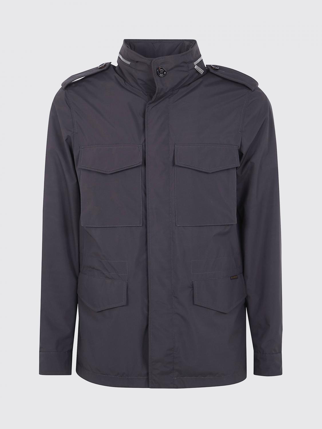 MOORER MANTEL: Moorer DENVER-STP Polyester-Parka, Braun - Img 2
