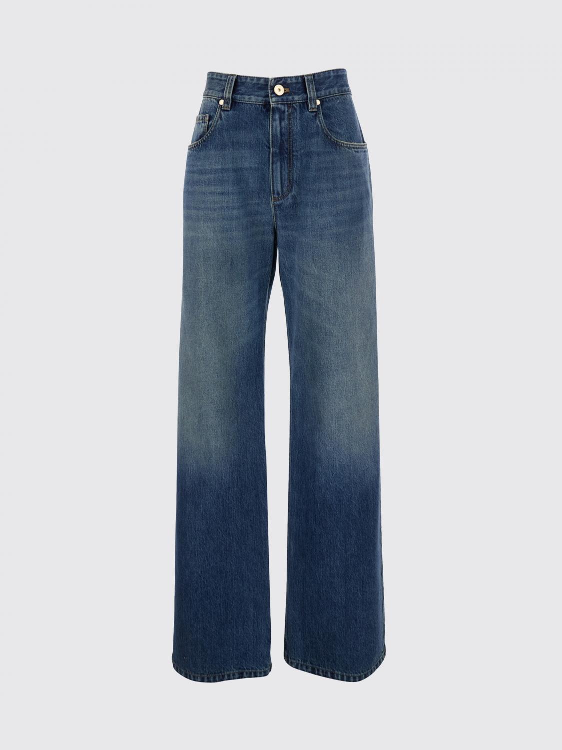BRUNELLO CUCINELLI JEANS: Pantalon homme Brunello Cucinelli, Bleu - Img 2