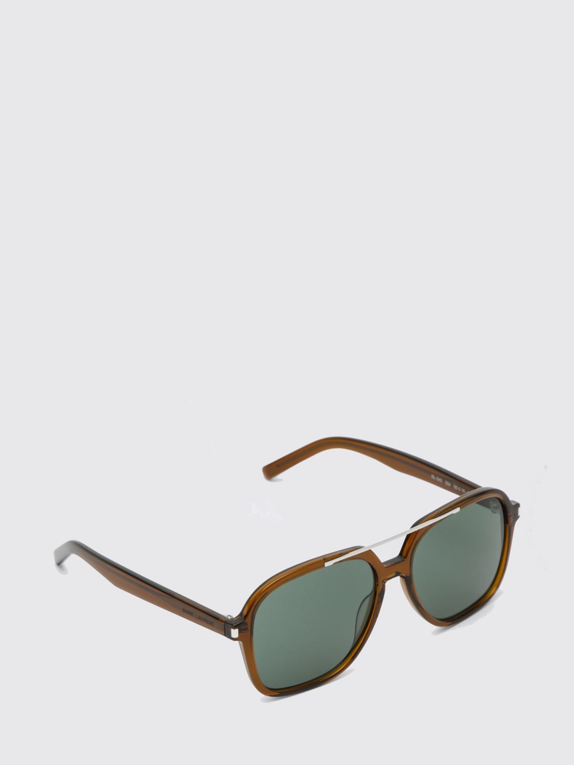 SAINT LAURENT サングラス: サングラス メンズ Saint Laurent, ブラウン - Img 1