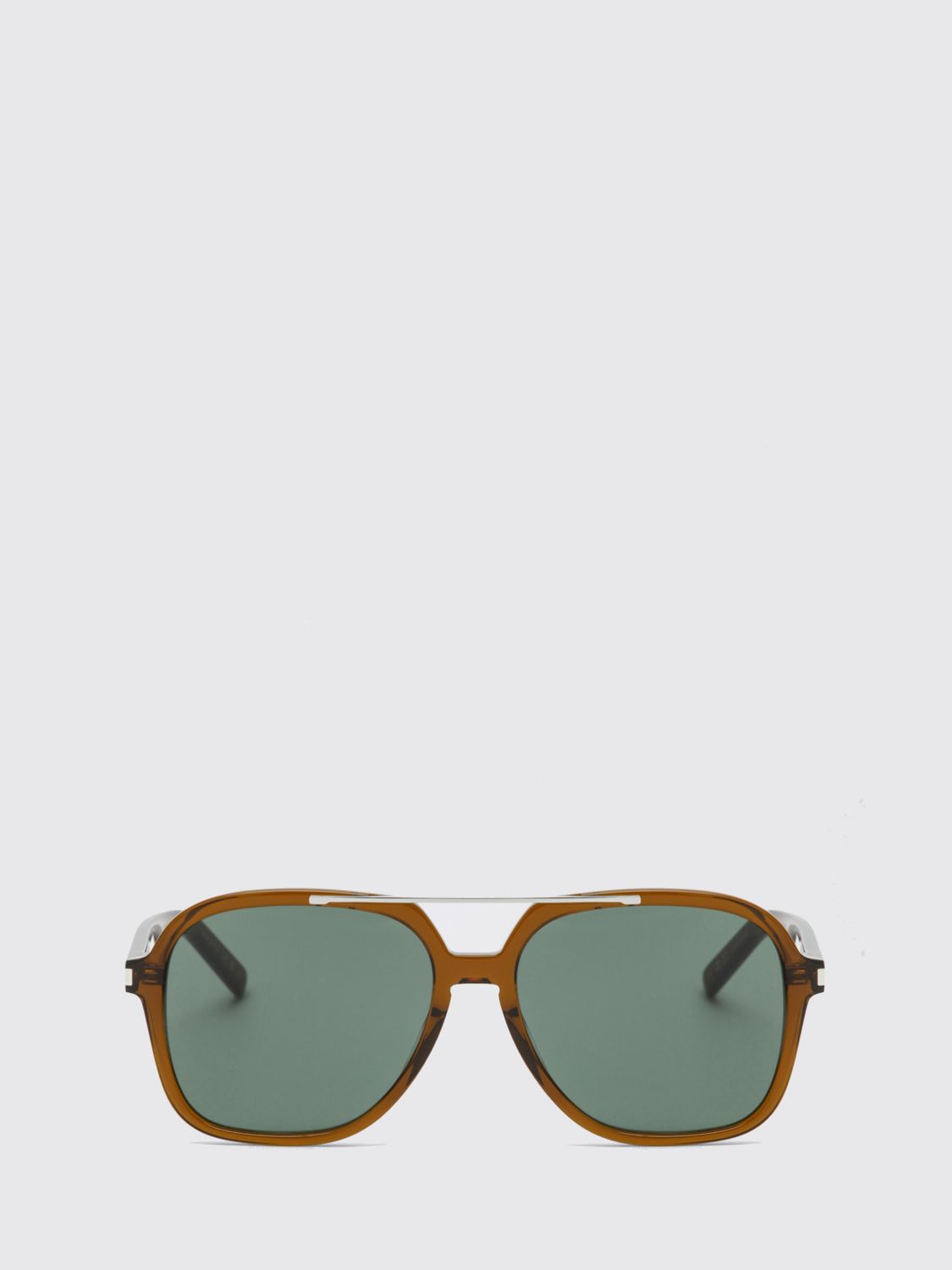 SAINT LAURENT サングラス: サングラス メンズ Saint Laurent, ブラウン - Img 2