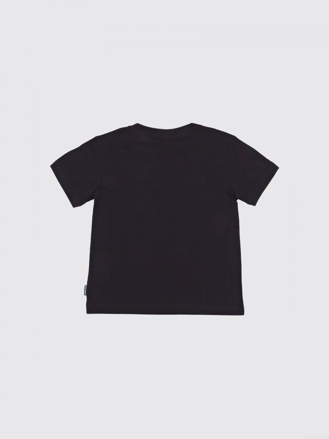 PALM ANGELS T-SHIRT: Baumwoll-T-Shirt mit Logo Palm Angels, Schwarz - Img 2