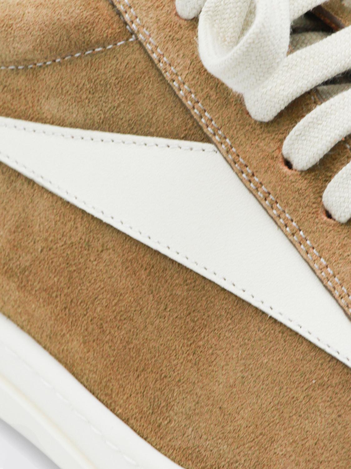 RICK OWENS SNEAKERS: Sneakers Vintage Rick Owens in camoscio , Beige - Img 4