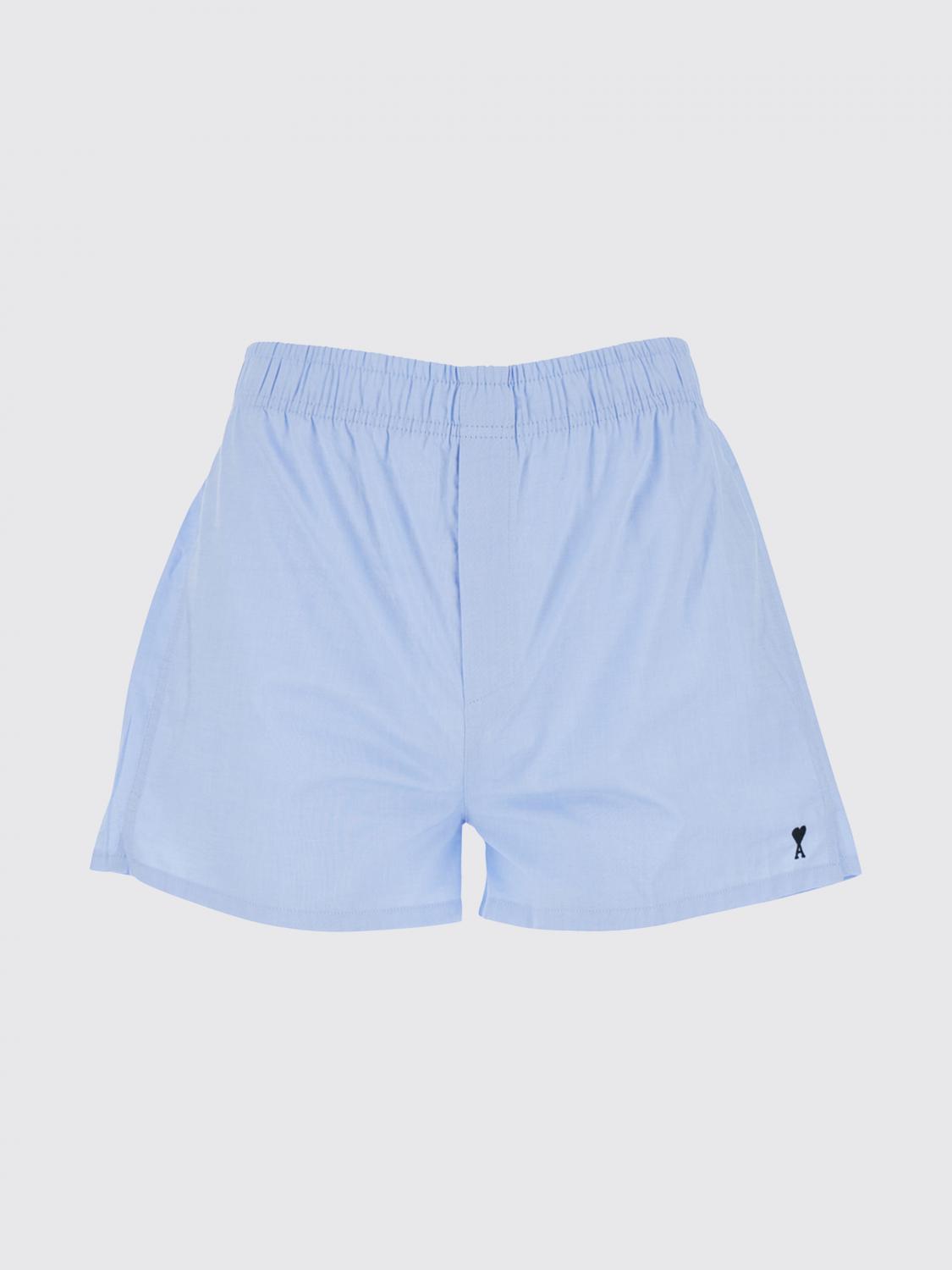 AMI PARIS SHORTS: Hose herren Ami Paris, Blau - Img 2