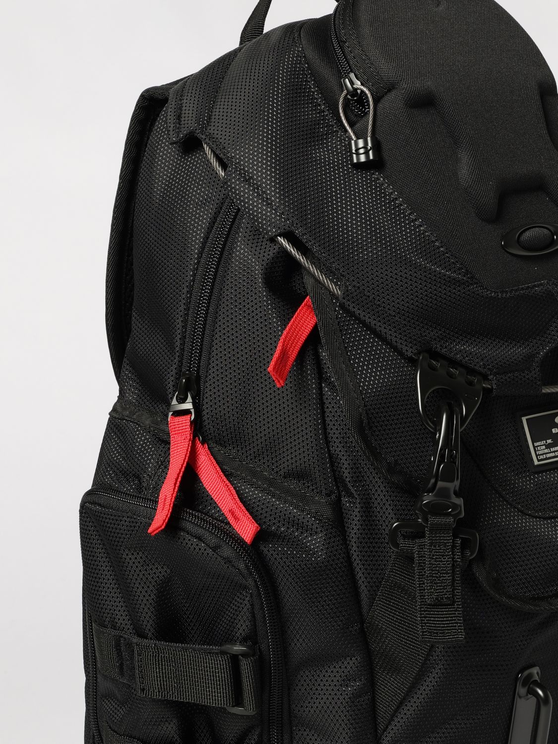 OAKLEY BACKPACK: Oakley Bathroom Sink Rc Cordura Nylon Backpack, Black - Img 3