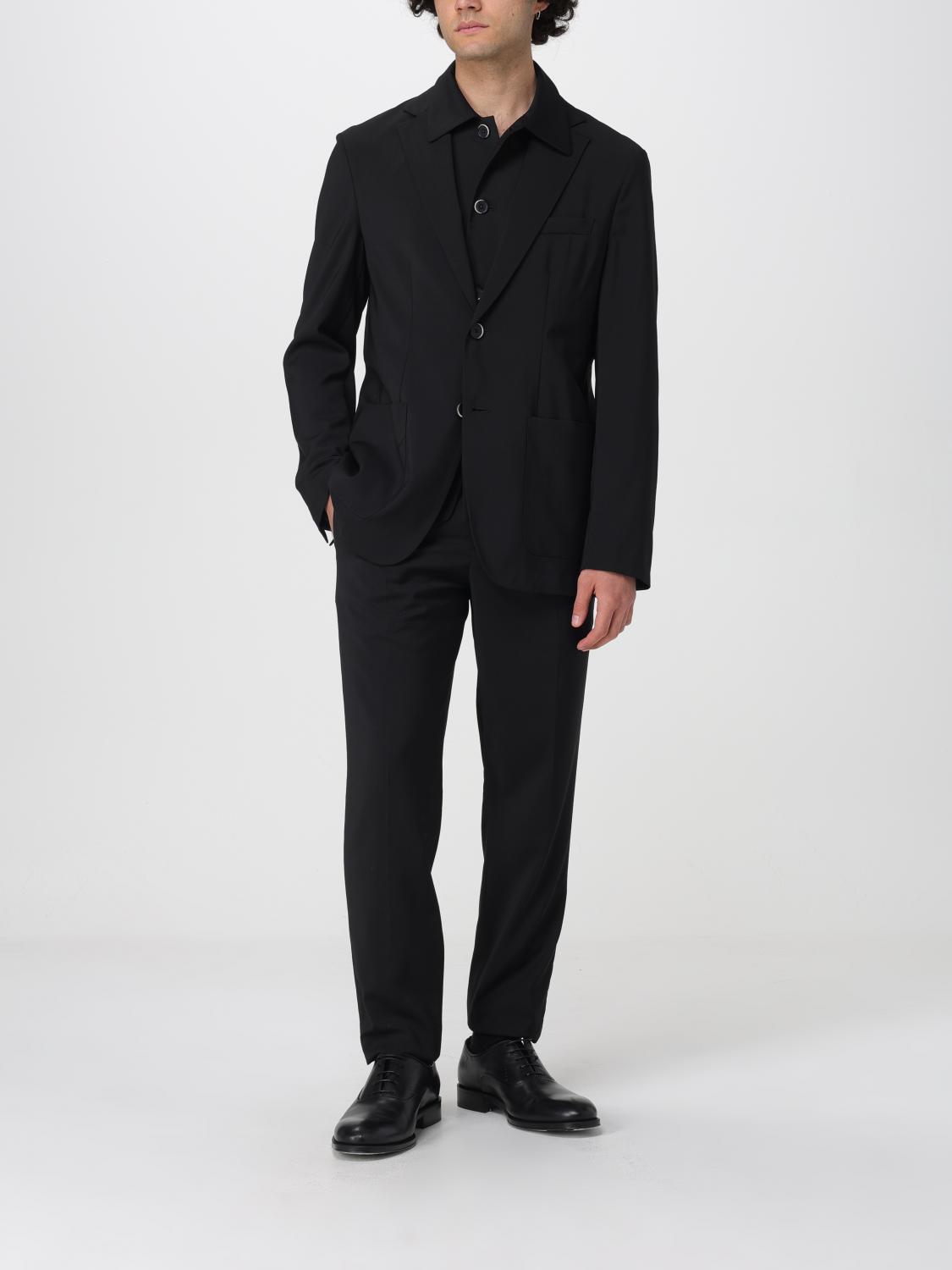 BARENA JACKET: Barena Virgin Wool Shirt Jacket, Black - Img 2