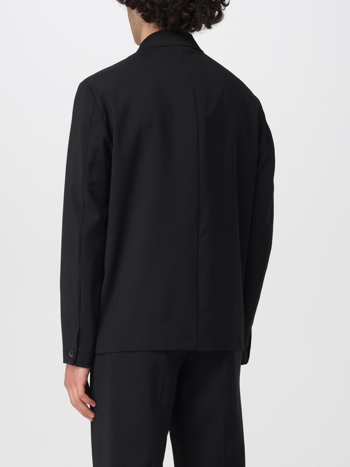 BARENA JACKET: Barena Virgin Wool Shirt Jacket, Black - Img 3