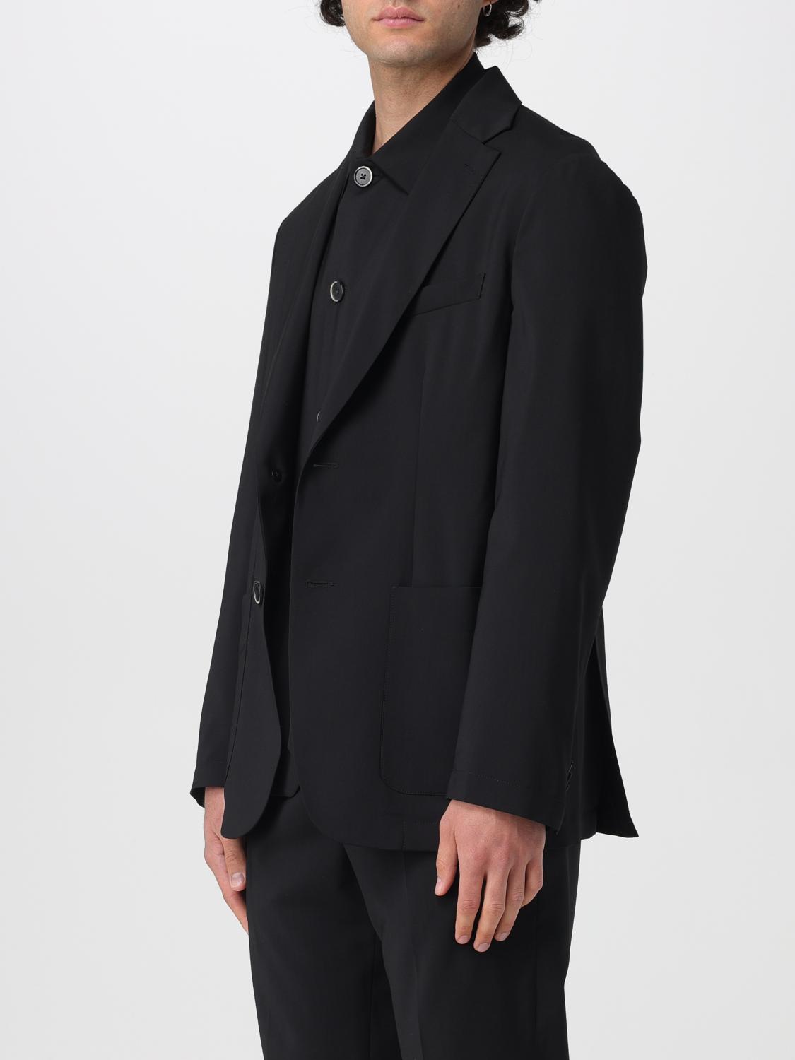 BARENA JACKET: Barena Virgin Wool Shirt Jacket, Black - Img 4