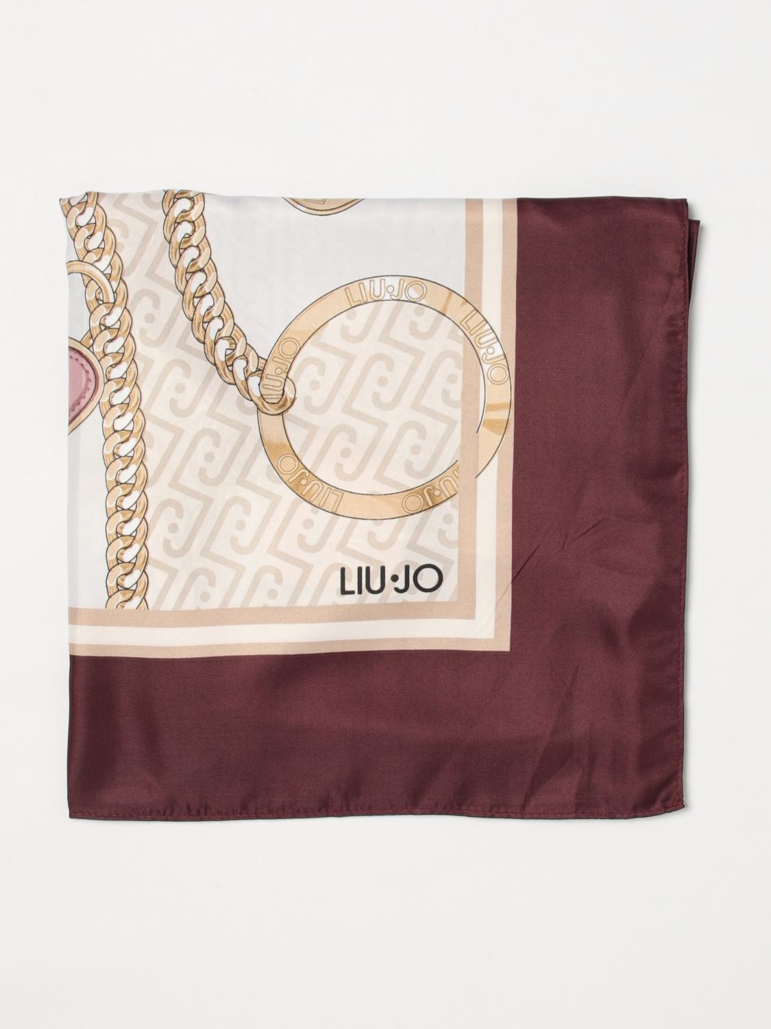 LIU JO FULAR: Foulard Liu Jo de poliéster estampado, Mora - Img 1