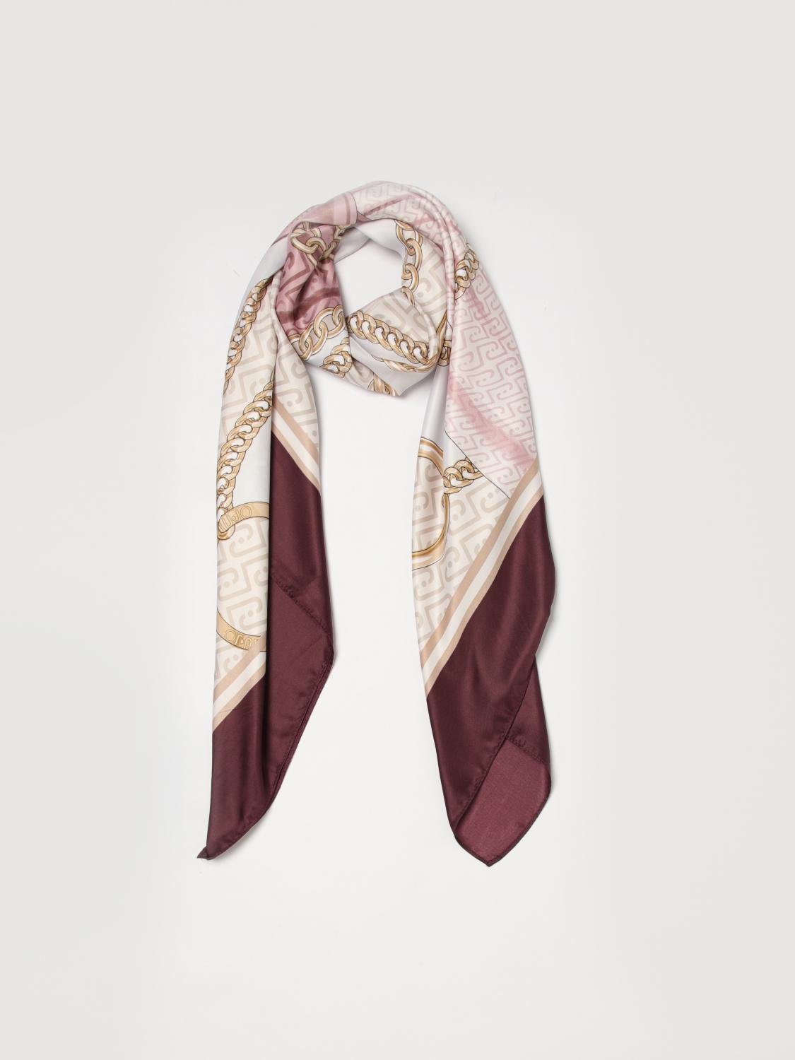 LIU JO FULAR: Foulard Liu Jo de poliéster estampado, Mora - Img 2