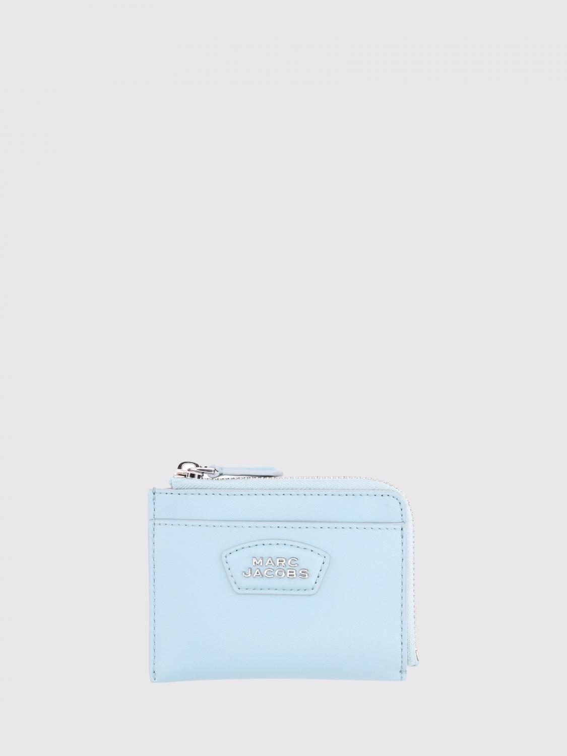 MARC JACOBS GELDBÖRSE: Ledergeldbörse Marc Jacobs, Hellblau - Img 1
